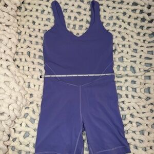 Lululemon Purple 6” Align Bodysuit